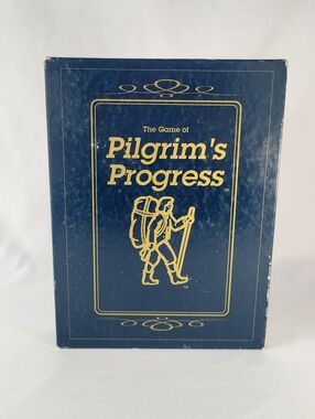 The Game of Pilgrim's Progress By Family Time Inc 1994 Christian Board Game READ